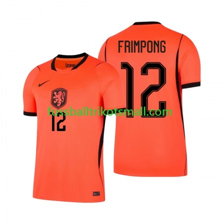 Fußballtrikots Niederlande Jeremie Frimpong 12 World Cup 2026 Kurzarm Heimtrikotsatz kaufen Fußballtrikots Niederlande Jeremie Frimpong 12 World Cup 2026 Kurzarm Heimtrikotsatz kaufen